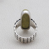 Tasmanian Serpentine Silver Ring