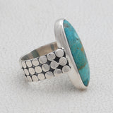 Tasmanian Serpentine Silver Ring