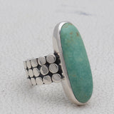Tasmanian Serpentine Silver Ring