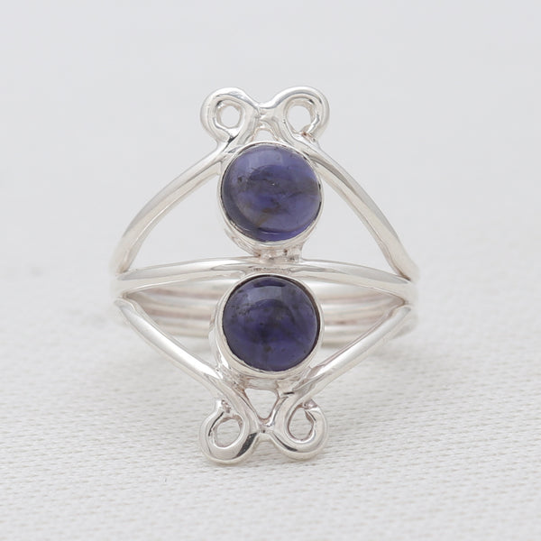 925 Sterling Silver Iolite Rings
