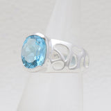 925 Sterling Silver Garnet Rings