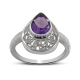 Mystic Quartz Silver Rings