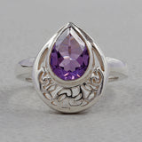 Mystic Quartz Silver Rings