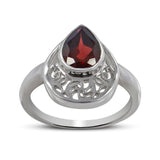 Mystic Quartz Silver Rings