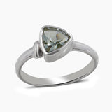 Garnet Silver Rings