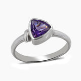 Garnet Silver Rings