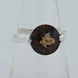 925 Sterling Silver Smoky Quartz Rings