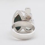Boulder Turquoise Silver Rings