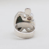Boulder Turquoise Silver Rings