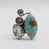 Boulder Turquoise Silver Rings