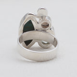 Boulder Turquoise Silver Rings