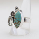 Boulder Turquoise Silver Rings