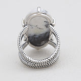 Tibetan Turquoise Silver Rings