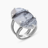 Tibetan Turquoise Silver Rings