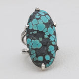 Tibetan Turquoise Silver Rings