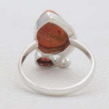 Sponge Coral Silver Rings