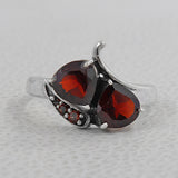 925 Sterling Silver Peridot Ring