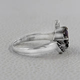 925 Sterling Silver Peridot Ring