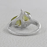925 Sterling Silver Peridot Ring
