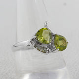 925 Sterling Silver Peridot Ring