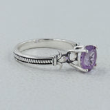 925 Sterling Silver Garnet Rings
