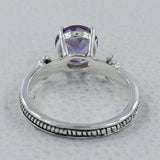 925 Sterling Silver Garnet Rings