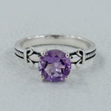 925 Sterling Silver Garnet Rings