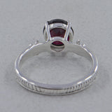 925 Sterling Silver Garnet Rings
