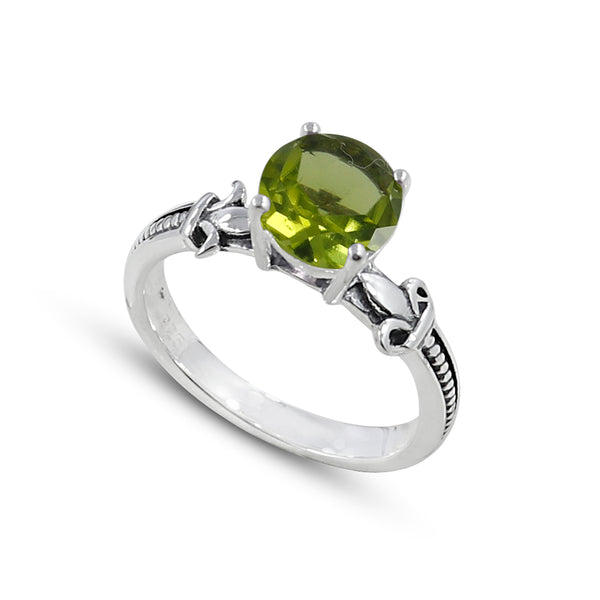 925 Sterling Silver Garnet Rings