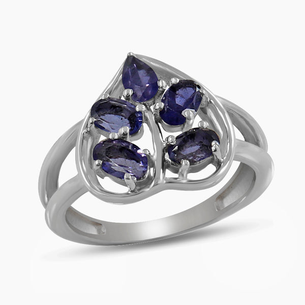 925 Sterling Silver Garnet Rings