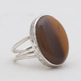 925 Sterling Silver Mookaite Rings