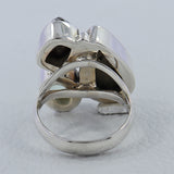 Rough Bear Quartz Silver Rings