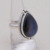 925 Sterling Silver Labradorite Rings