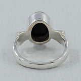 925 Sterling Silver Black Star Ring