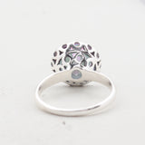 Natural Black Onyx Silver Rings