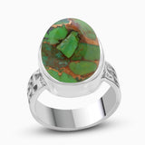 Rainbow Moonstone Silver Rings