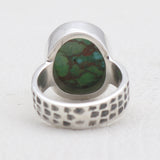 Rainbow Moonstone Silver Rings