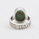 Rainbow Moonstone Silver Rings