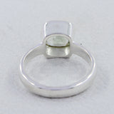 925 Sterling Silver Blue Topaz Ring