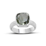 925 Sterling Silver Blue Topaz Ring