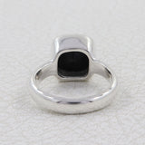 925 Sterling Silver Blue Topaz Ring