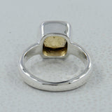 925 Sterling Silver Citrine Ring