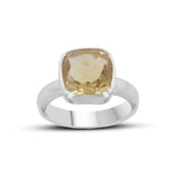 925 Sterling Silver Blue Topaz Ring