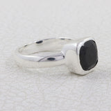 925 Sterling Silver Blue Topaz Ring