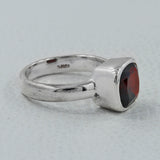 925 Sterling Silver Blue Topaz Ring