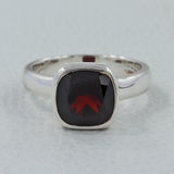 925 Sterling Silver Blue Topaz Ring