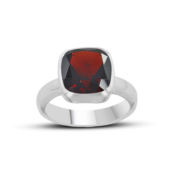 925 Sterling Silver Blue Topaz Ring