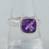 925 Sterling Silver Blue Topaz Ring