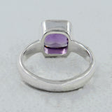 925 Sterling Silver Blue Topaz Ring