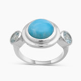 Titanium Druzy Silver Rings